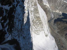 severní stěna Matterhornu