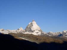 prvni pohled na Matterhorn